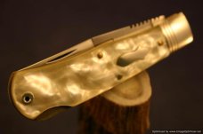 Queen Cutlery  4L Special Woodsman Lockback Short Run 1 of 50.   #301