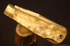 Queen Cutlery  4L Special Woodsman Lockback Short Run 1 of 50.   #301