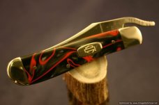 Case Harley-Davidson Lava Kirinite Russlock Knife.  #93-95