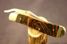 Case Harley-Davidson Lava Kirinite Russlock Knife.  #93-95