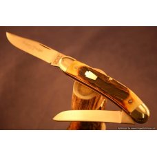 Schatt & Morgan #60 Two Blade Stag Sowbelly, Short Run 1 of 50 #461