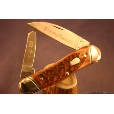 Schatt & Morgan #43 Jumbo Half Whittler Red Elk 1/150. #576
