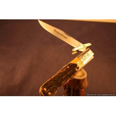 Schatt & Morgan Cutlery #1L Swing Guard Lockback. #1204