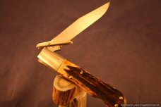 Schatt & Morgan Cutlery #1L Swing Guard Lockback.   #1204
