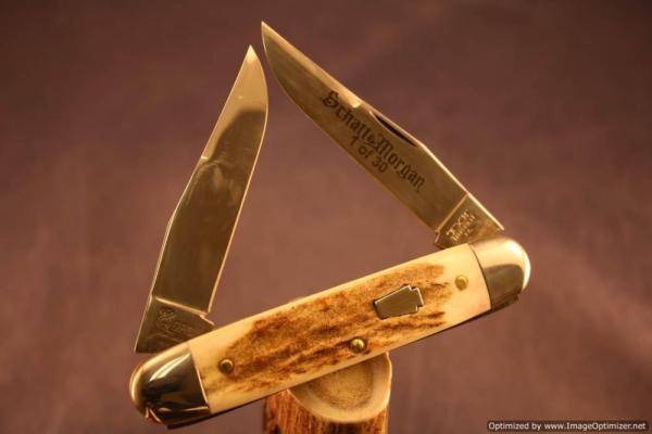 Schatt & Morgan Cutlery #331 Cigar Muskrat 1 of 30    #1174