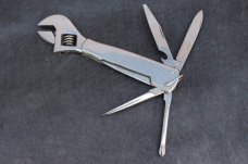Rare Vintage Hoffritz NY Germany Wrench & Plier Knives Multi-Tools