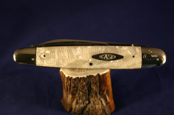 CASE CLASSIC KNIFE, 3091, WHITE SNAKESKIN WHITTLER, #90 CASE CLASSIC KNIFE, 3091, WHITE SNAKESKIN WHITTLER, #90