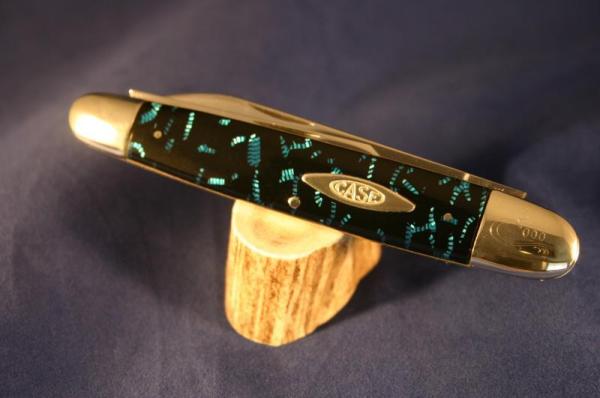 CASE CLASSIC KNIFE, 73091. TURQUOISE ORE, MINT,   #78