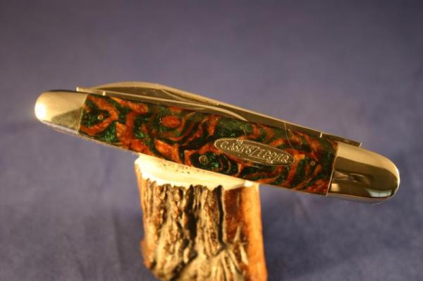 CASE CLASSIC KNIFE, 73091, GOOD EARTH ZIPPER, MINT, #92
