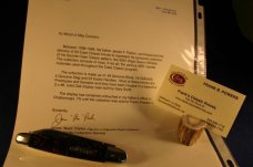 CASE CLASSIC KNIFE, 73091, GOOD EARTH ZIPPER, MINT, #92