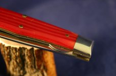 GREAT EASTERN CUTLERY  TIDIOUTE RED TRAPPER KNIFE  #22 