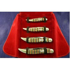 CASE CLASSIC GLITTER STRIPE TOOTHPICK SET KNIVES