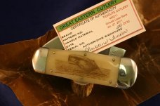 GREAT EASTERN CUTLERY TIDIOUTE 2011 ANNUAL RENDEZVOUS KNIFE  #113