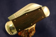 GREAT EASTERN CUTLERY TIDIOUTE EBONY WOOD KNIFE #114