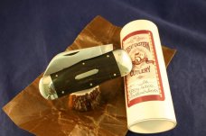 GREAT EASTERN CUTLERY TIDIOUTE EBONY WOOD KNIFE #114