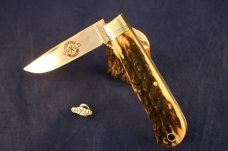 GREAT EASTERN NORTHFIELD 235111LT GENUINE STAG KNIFE   #161