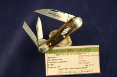 GREAT EASTERN NORTHFIELD 570311 RED STAG KNIFE  #178
