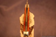 Todd Davison Custom Red Mahogany Jig Bone Folder---It's Special! #1447