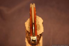 Todd Davison Custom Red Mahogany Jig Bone Folder---It's Special! #1447