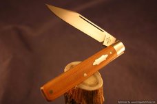 Todd Davison Canvas Micarta Folder.  #1446