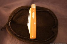Todd Davison Canvas Micarta Folder.  #1446