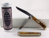 2010 AAPK Oiled Interior Oiled Rams Horn Knife