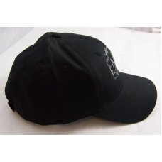 Black Colored All About Pocket Knives Hat  With  Grey Embroidery