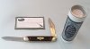 2014 AAPK Brand Jigged Blood Red Bone Moose Knife