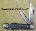 ~ United States NAVY General Utility Knife WWII Easy Open w/Bail ~