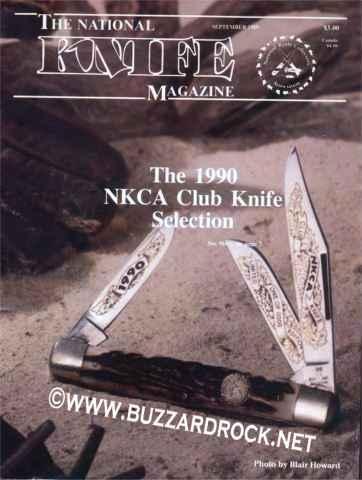 NKCA The National KNIFE MAGAZINE September 1989 NKCA The National KNIFE MAGAZINE September 1989
