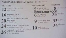  NKCA The National KNIFE MAGAZINE September 1989 