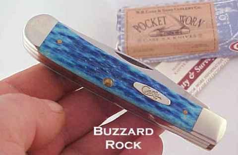 CASE XX TRAPPER CARIBBEAN BLUE POCKETWORN BONE & Box w/Paperwork CASE XX TRAPPER CARIBBEAN BLUE POCKETWORN BONE & Box w/Paperwork