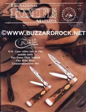 NKCA The National KNIFE MAGAZINE November 1989