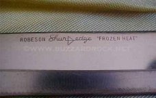 Vintage ROBESON ShurEdge FROZEN HEAT Cutlery ROSEWOOD Carving Set with Box