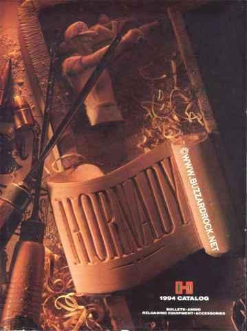 Hornady 1994 Bullets Ammo & Reloading Catalog Hornady 1994 Bullets Ammo & Reloading Catalog