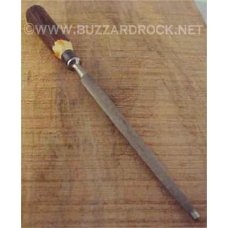 ~~ Old Time Near Mint Stag Handle Sharpening Steel ~~