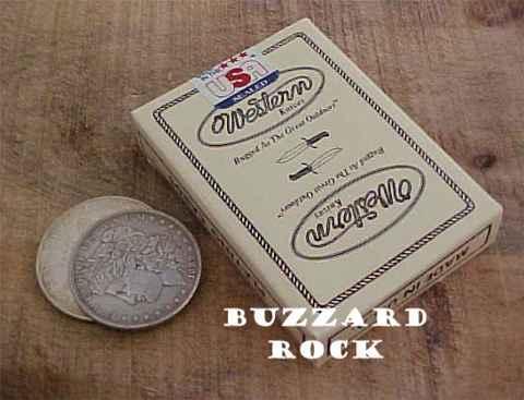 Deck Of WESTERN Knives POKER size Playing Cards MINT & SEALED in Box USA Deck Of WESTERN Knives POKER size Playing Cards MINT & SEALED in Box USA