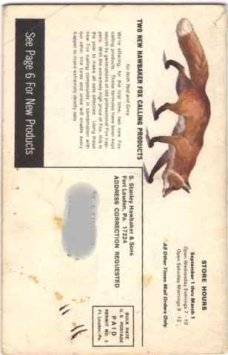 HAWBAKER'S TRAPPING SUPPLY CATALOG 1974-1975 Seasons QUEEN CASE