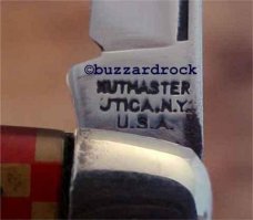 Checker Board PURINA Chow Ad Knife KUTMASTER UTICA N.Y.