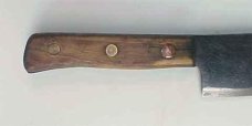 ~ Old BRIDDELL Butcher’s LAMB SPLITTER Cleaver Knife ~