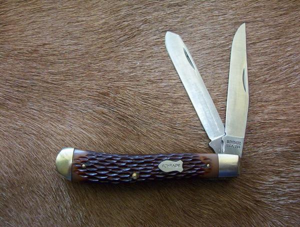 SCHRADE 294 TRAPPER MADE IN THE USA NOS SCHRADE 294 TRAPPER MADE IN THE USA NOS