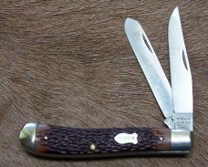 SCHRADE 294 TRAPPER MADE IN THE USA NOS