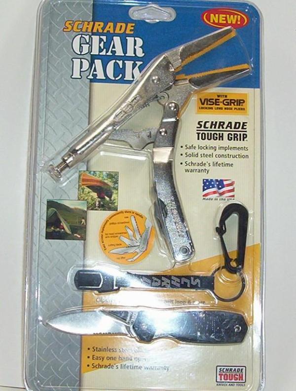 SCHRADE USA ST6CH3S. Vice grip &clip hanger CH3 NOS