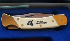 SCHRADE QUAIL UNLIMITED 507SC LTD. NOS U.S.A MINT