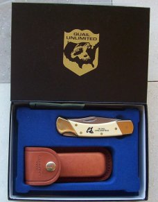 SCHRADE QUAIL UNLIMITED 507SC LTD. NOS U.S.A MINT