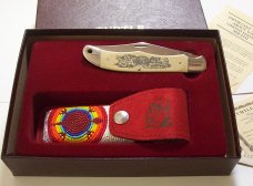 SCHRADE SCRIMSHAW TURTLE new old stock proudly made in the USA