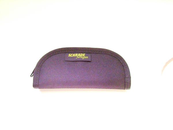 SCHRADE JERNIGAN ZIPPER STORAGE POUCH NEW SCHRADE JERNIGAN ZIPPER STORAGE POUCH NEW