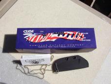 Camillus Cuda Arclite Neck KnifeCM-CU12O  FLAG NIB USA