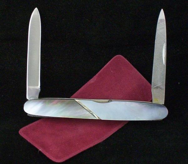 SCHRADE USA CUSTOM SS778BP 2 Blade Pen Knife Black Pearl HANDLES SCHRADE USA CUSTOM SS778BP 2 Blade Pen Knife Black Pearl HANDLES