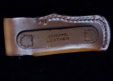 SCHRADE USA TOOLED SHEATH  NEW OLD STOCK